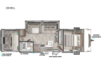 Wildwood X-Lite 28VBXL Floorplan