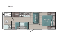 Ameri-Lite Ultra Lite 241RB Floorplan Image