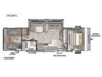 Salem Cruise Lite 282QBXL Floorplan Image