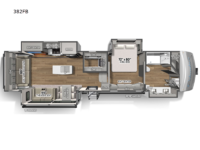 Columbus 382FB Floorplan Image