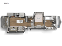 Columbus 1492 383FB Floorplan