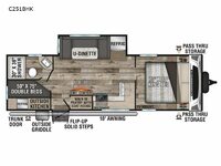 Connect C251BHK Floorplan Image