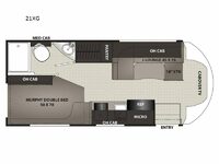 Cross Trail Transit 21XG Floorplan Image