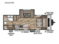 Sonic SN220VRB Floorplan Image