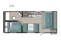 Friendship 197BH Floorplan Image
