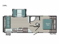 Friendship 236RL Floorplan Image