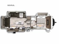 Kodiak Ultimate 3221RLSL Floorplan