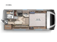 Backpack Edition HS 8801 Floorplan Image