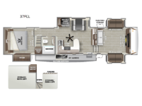 Sabre 37FLL Floorplan