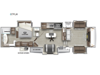 Sabre 37FLH Floorplan