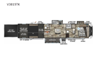 Venom V-Series V3815TK Floorplan Image