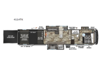 Venom 4114TK Floorplan Image