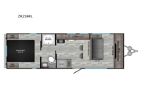 Zinger Lite ZR259FL Floorplan Image
