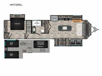 Hampton HP370FDL Floorplan Image