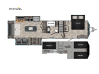 Hampton HP375DBL Floorplan Image