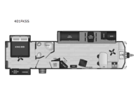 Residence 401FKSS Floorplan Image