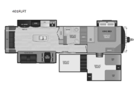 Used 2023 Keystone RV Residence 401FLFT image