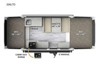 Flagstaff MAC Series 206LTD Floorplan