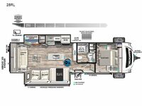 Vibe 28RL Floorplan