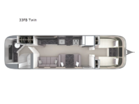 Classic 33FB Twin Floorplan Image