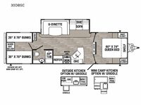 Puma XLE Lite 30DBSC Floorplan Image