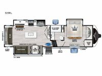 Ahara 325RL Floorplan