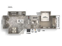 Salem Hemisphere 286RL Floorplan Image