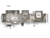 Salem Hemisphere 370BL Floorplan Image