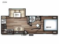 Cherokee 251RK Floorplan Image