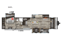 Sportsmen 363FL Floorplan Image