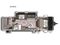 Aspen Trail 2910BHS Floorplan