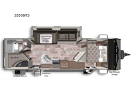 Aspen Trail 2850BHS Floorplan Image