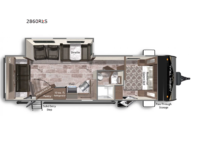Aspen Trail 2860RLS Floorplan Image