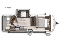Kodiak Ultra-Lite 242RBSL Floorplan Image