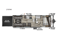 Sportster 270THR Floorplan Image