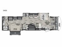FR3 34DS Floorplan Image