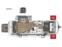 Wildcat 262RSX Floorplan Image