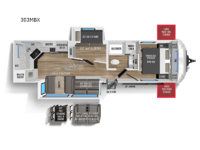 Wildcat 303MBX Floorplan Image