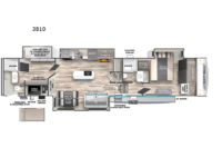 Cherokee Arctic Wolf Suite 3810 Floorplan