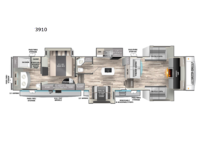 Cherokee Arctic Wolf Suite 3910 Floorplan Image