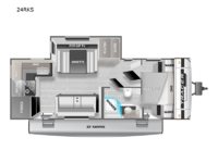 Tracer 24RKS Floorplan Image