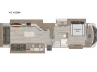 Mobile Suites 40 KSSB4 Floorplan Image