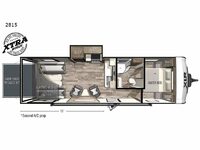 XLR Hyper Lite 2815 Floorplan Image