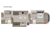 Mobile Suites MS Manhattan Floorplan Image