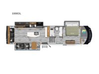 Bighorn 3300DL Floorplan Image