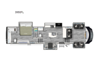 Bighorn 3950FL Floorplan Image