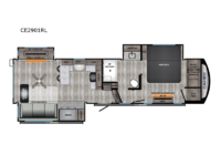 Cameo CE2901RL Floorplan Image