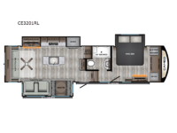 Cameo CE3201RL Floorplan