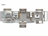 RiverStone 391FSK Floorplan