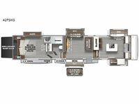 RiverStone Legacy 42FSKG Floorplan Image
